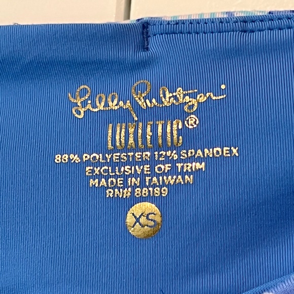 ✨EUC✨ LILLY PULITZER LUXLETIC LEGGINGS WITH WAIST POCKET 🌺🐠🦩 - Picture 4 of 4